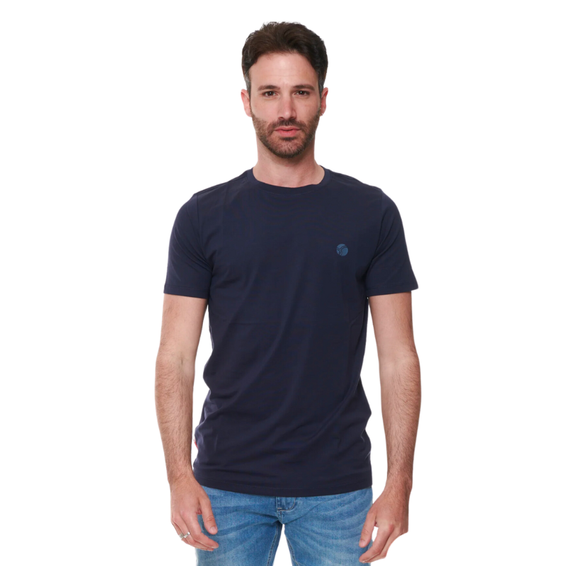 T-SHIRT BASIC IN FILO DI SCOZIA