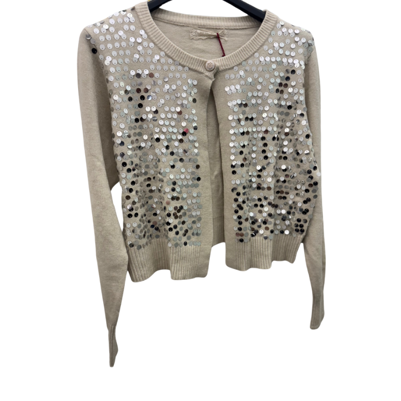 GIACCHINA CROP CON PAILLETTES